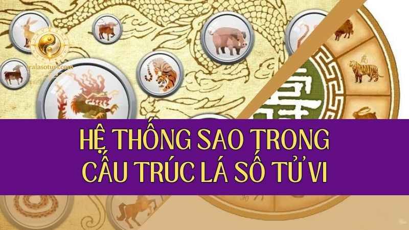 Hệ thống sao trong cấu trúc lá số tử vi truyền thống