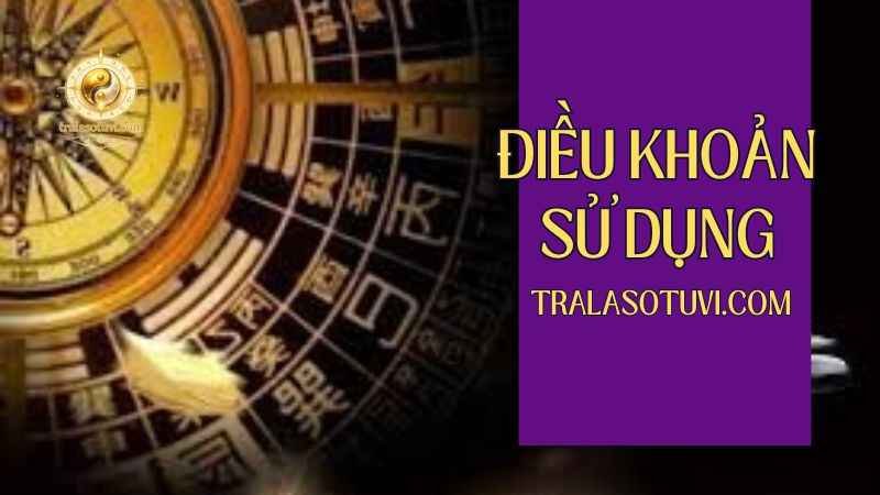 Điều khoản sử dụng tại tralasotuvi