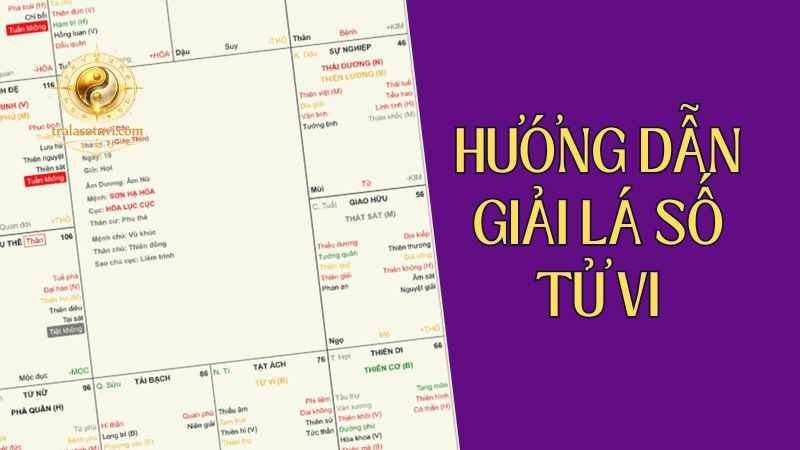 Hướng dẫn giải lá số Tử vi