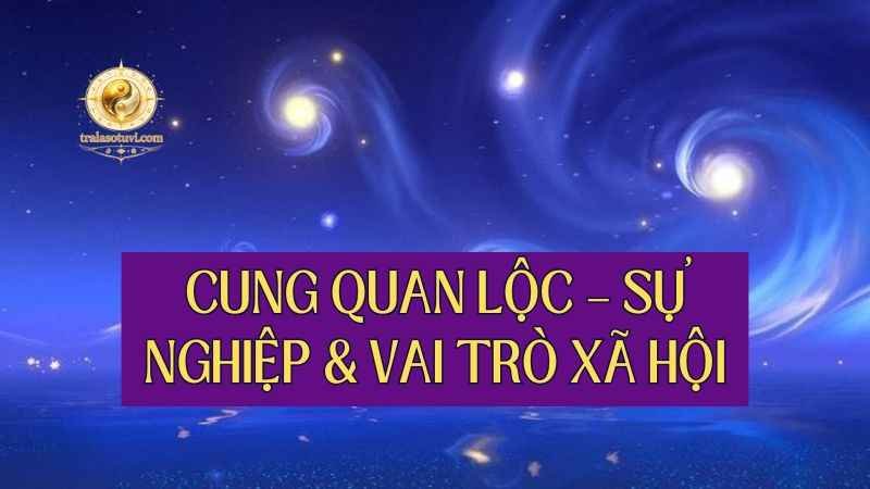 Cung Quan Lộc trong 12 cung