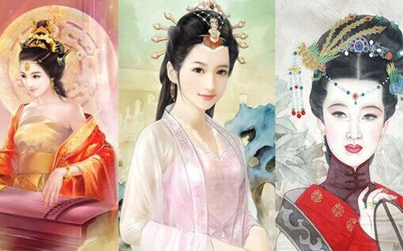 3 vị vương phi: Đát Kỷ, Bao tự, Muội Hỉ