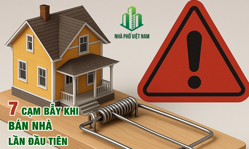 7 Cạm Bẫy Người Mới Thường Mắc Phải Khi Bán Nhà – Nhận Diện Sớm Để Tránh Mất Tiền Và Thời Gian