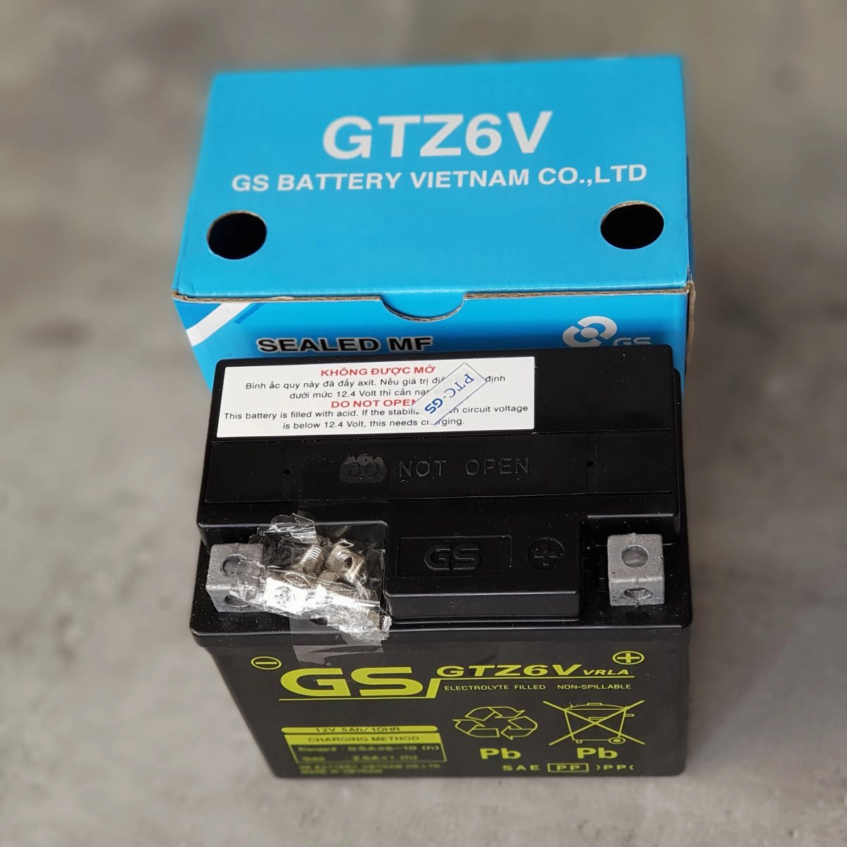 Ắc quy GS GTZ6V cho xe Vision