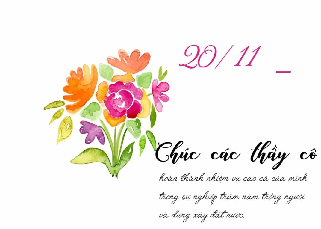 Bài thơ về ngày 20/11 xúc động nhất