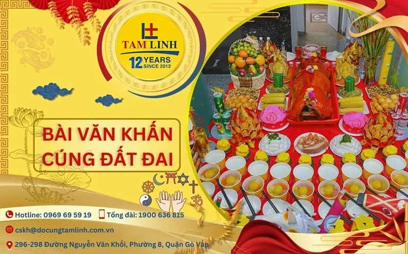 Bài văn khấn cúng đất đai