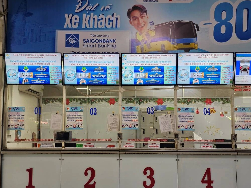 Bến xe Miền Đông cũ hiện có nhiều tiện ích dành cho hành khách