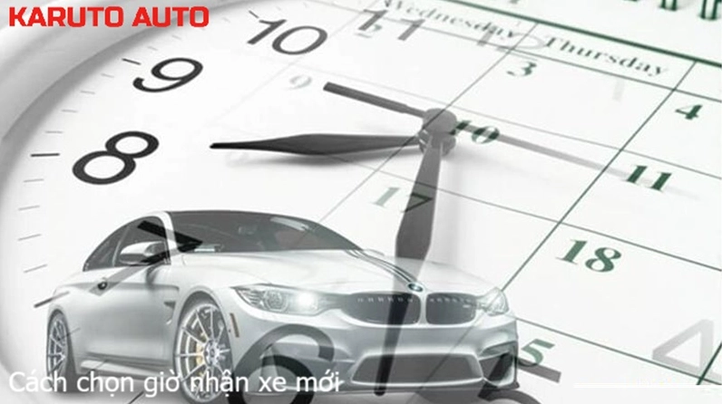 Cách chọn giờ tốt, ngày đẹp nhận xe hợp tuổi