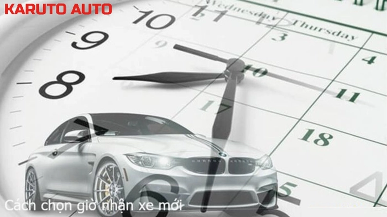Cách chọn giờ tốt nhận xe hợp tuổi