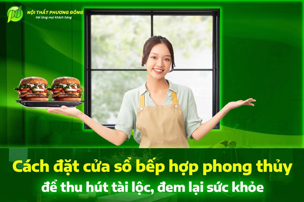 Cách Đặt Cửa Sổ Bếp Hợp Phong Thủy Để Thu Hút Tài Lộc, Đem Lại Sức Khỏe