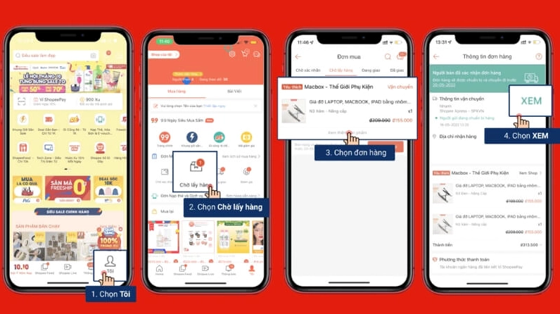Cách lấy mã vận đơn Shopee Express