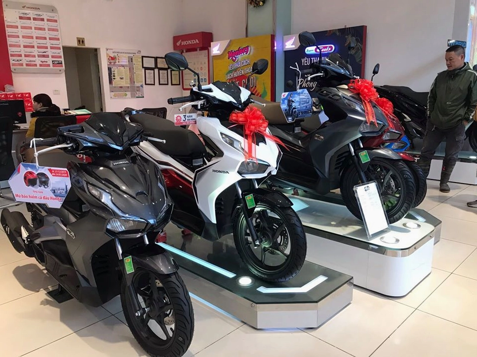 Chi tiết mặt đồng hồ hiển thị trên xe Air Blade 2020