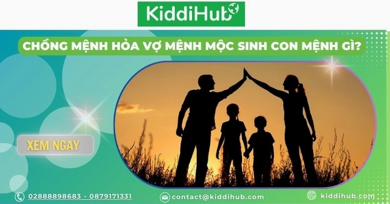 Chồng mệnh hỏa vợ mệnh mộc sinh con mệnh gì?