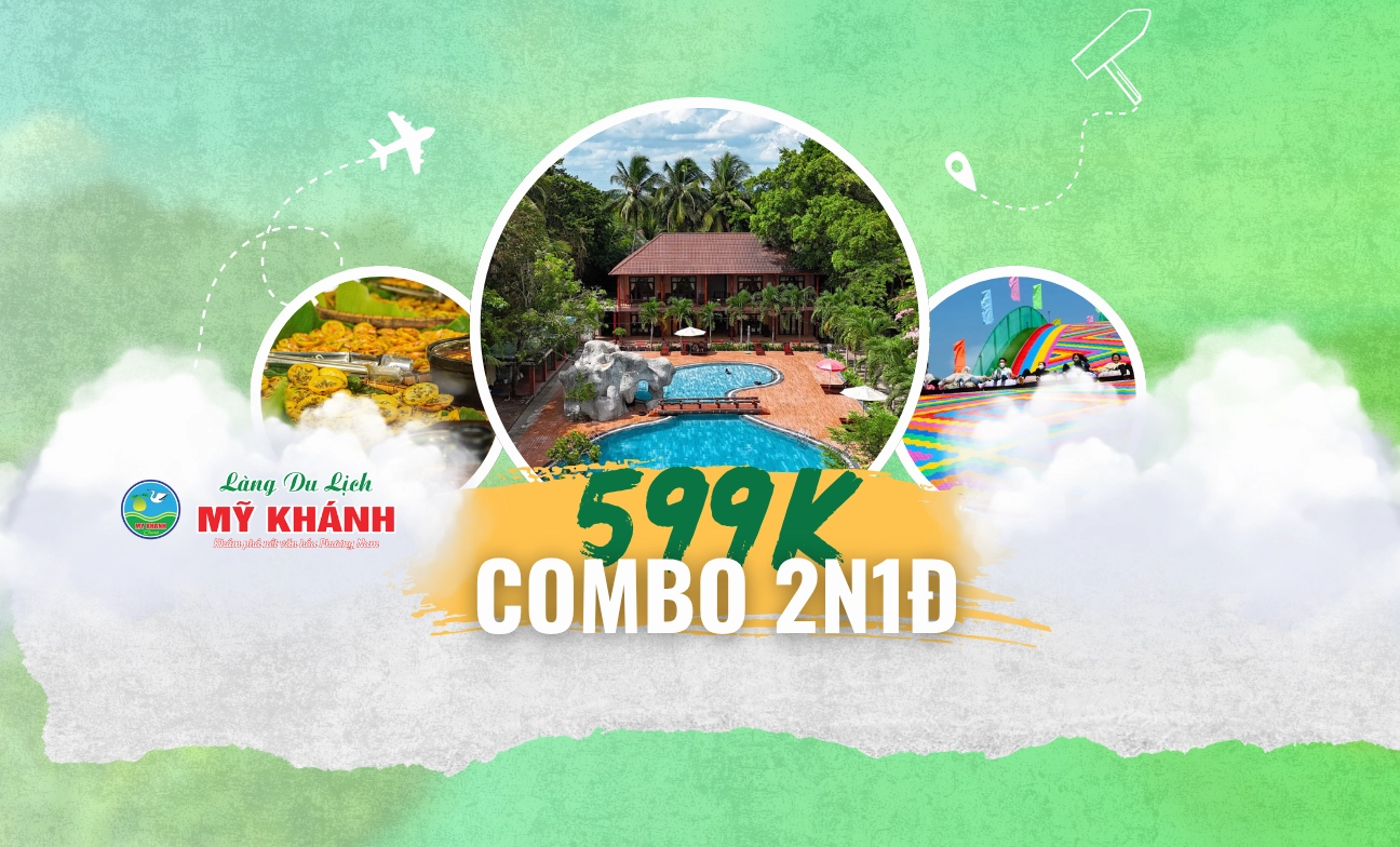 COMBO 2 NGÀY 1 ĐÊM Ở MIỆT VƯỜN CẦN THƠ