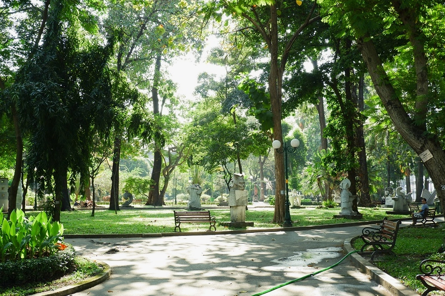 Công viên Tao Đàn - Lá phổi xanh của thành phố