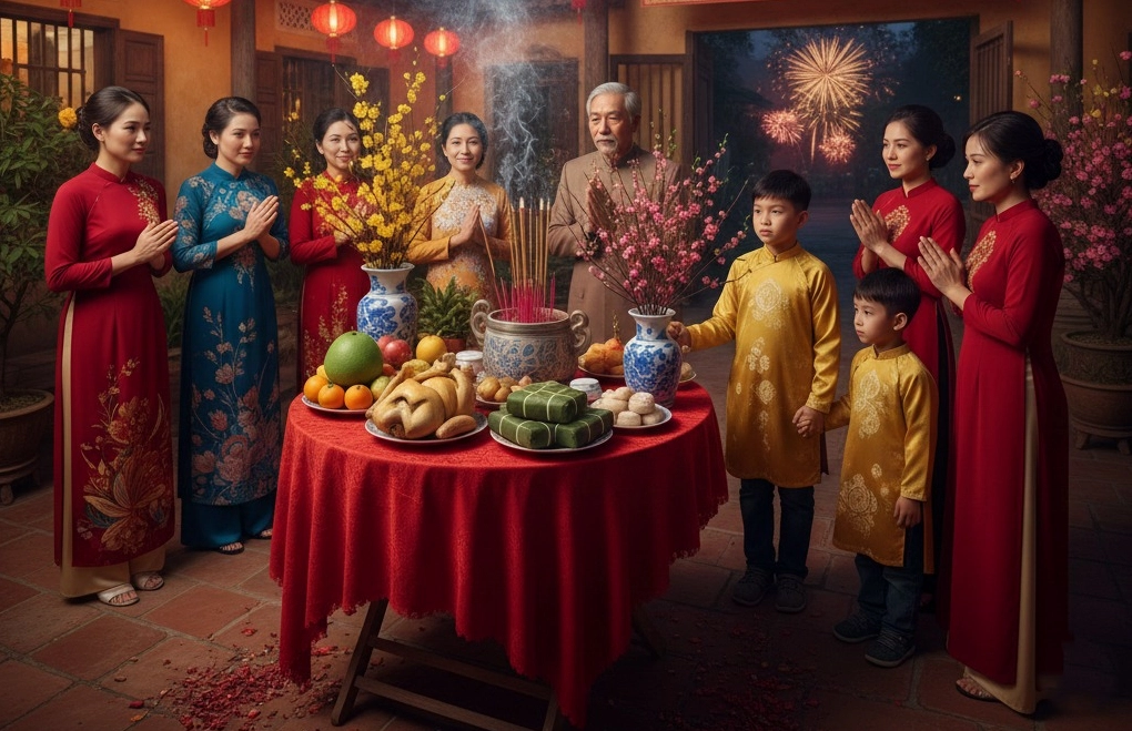 Cúng giao thừa năm 2026