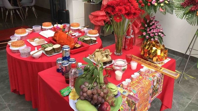 Cúng khai trương đầu năm rất được coi trọng