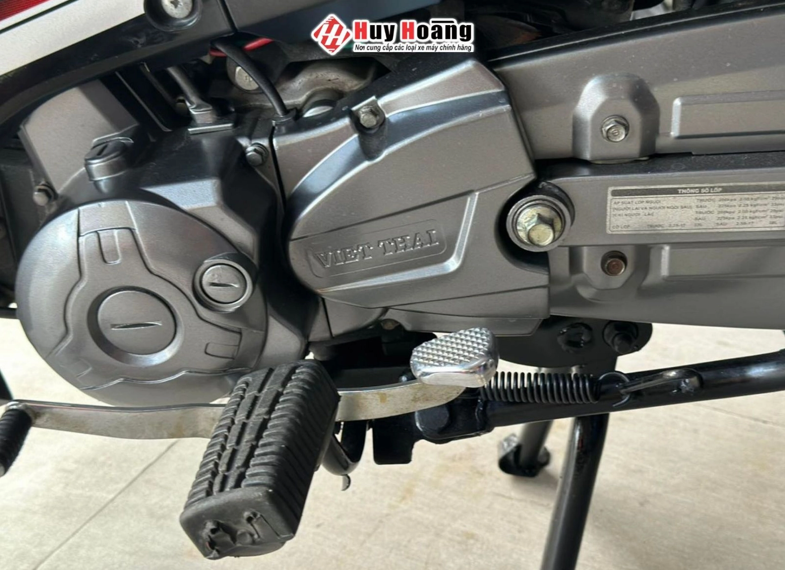 Động cơ xe sirius 50cc được cải tiến mạnh mẽ