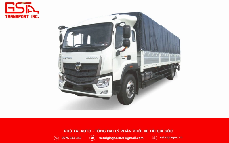 Foton Auman là dòng xe tải Thaco cao cấp thế hệ mới của Daimler – Foton. Cabin thiết kế hiện đại, nội thất tiện nghi