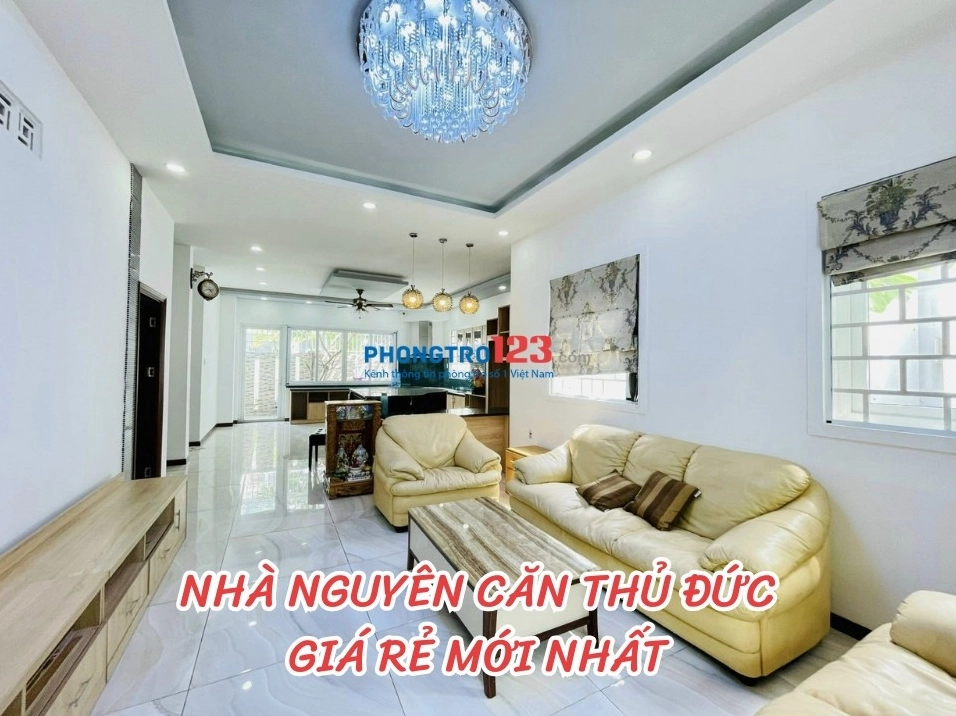 Hình ảnh một ngôi nhà nguyên căn cho thuê tại Thủ Đức