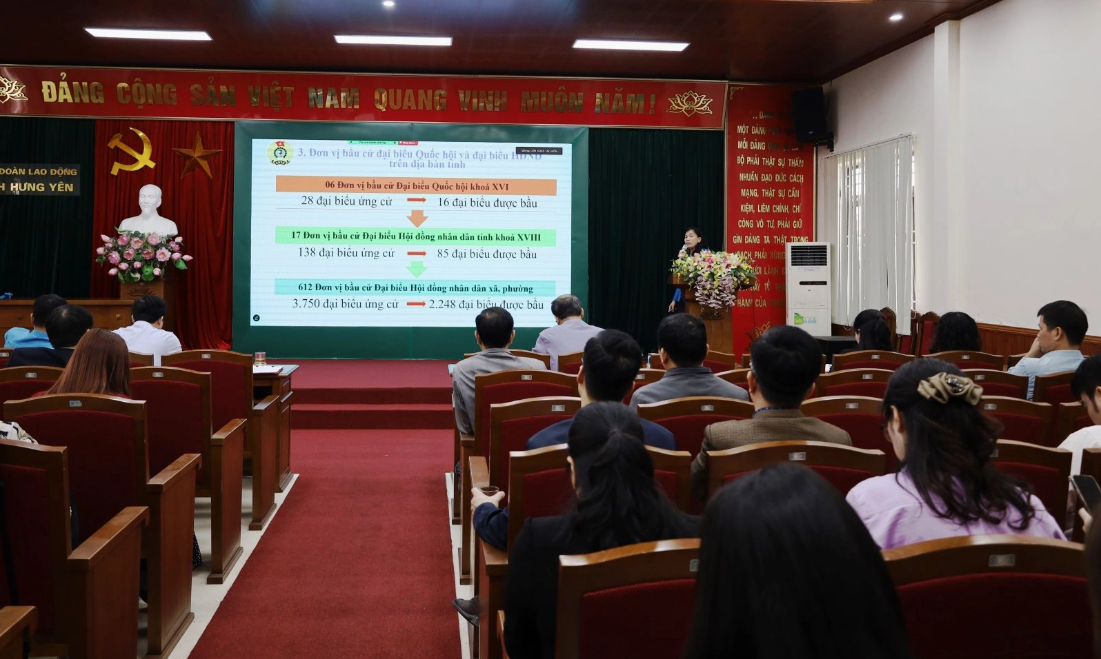 Hội nghị quán triệt, triển khai các văn bản của Trung ương, của tỉnh và công tác tuyên truyền về cuộc bầu cử đại biểu Quốc hội khóa XVI và đại biểu HĐND các cấp nhiệm kỳ 2026 - 2031
