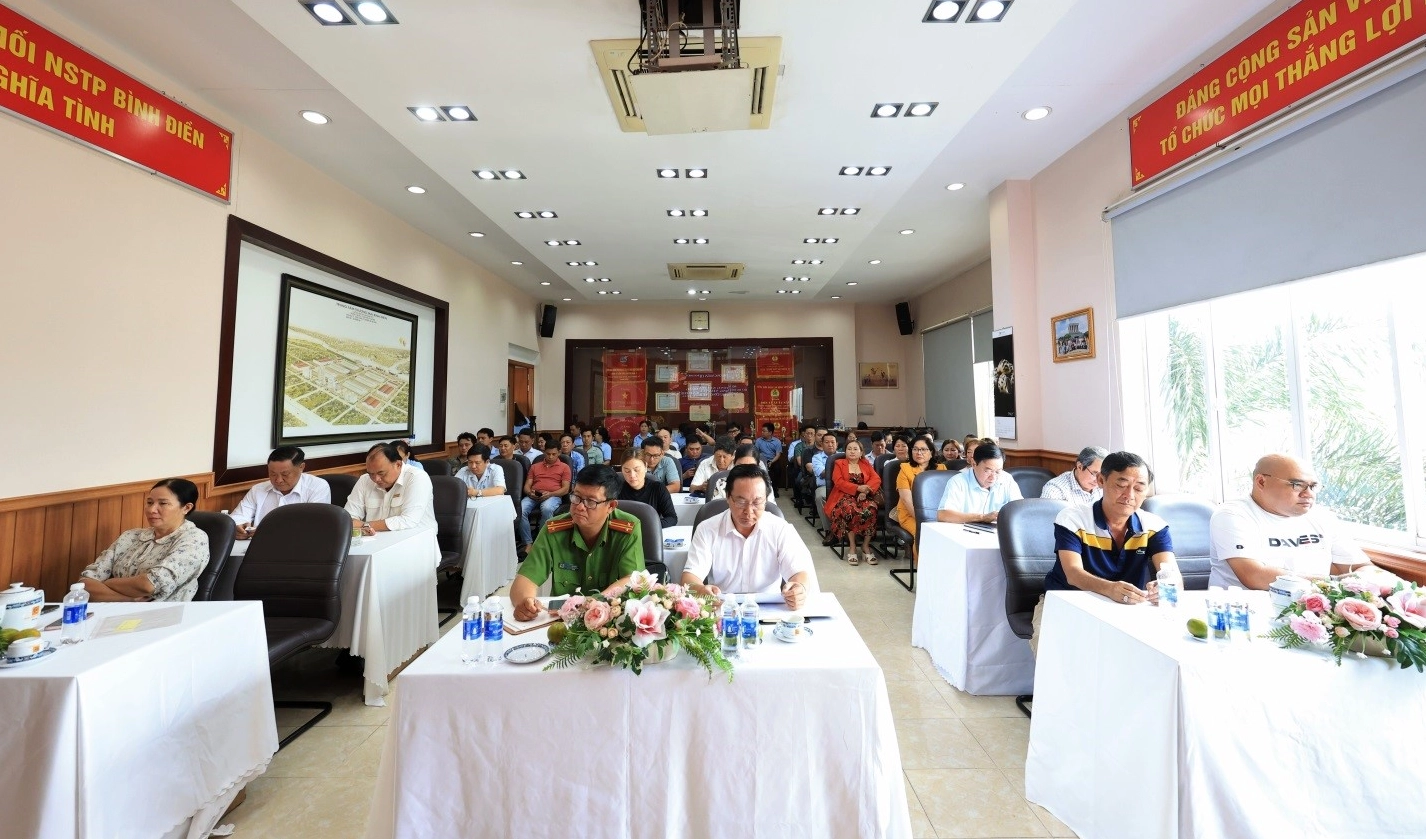 Hội nghị thương nhân Chợ Bình Điền tổng kết 2025, phương hướng 2026