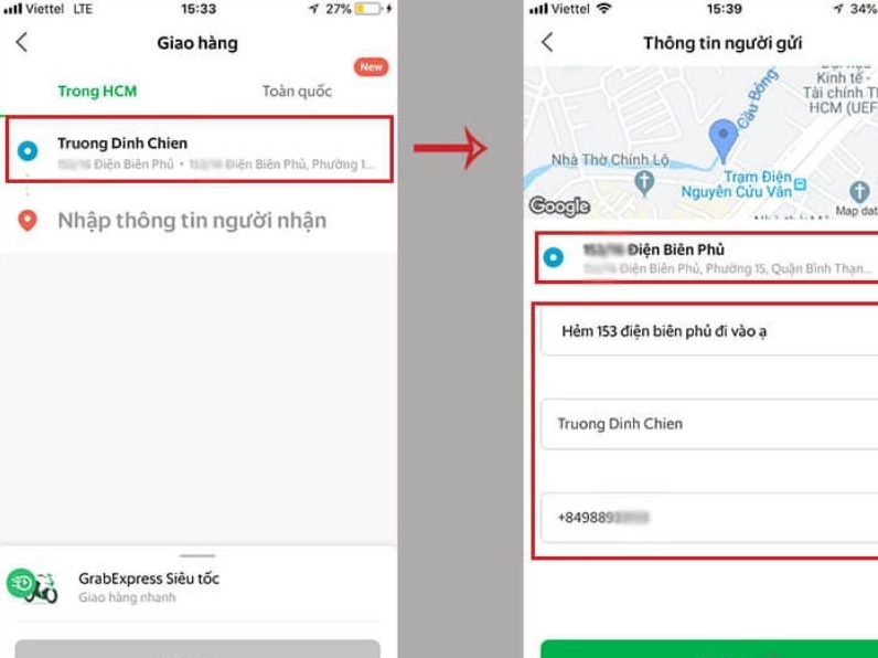 Hướng dẫn cách đặt grab ship đồ đơn giản chỉ trong 2 phút