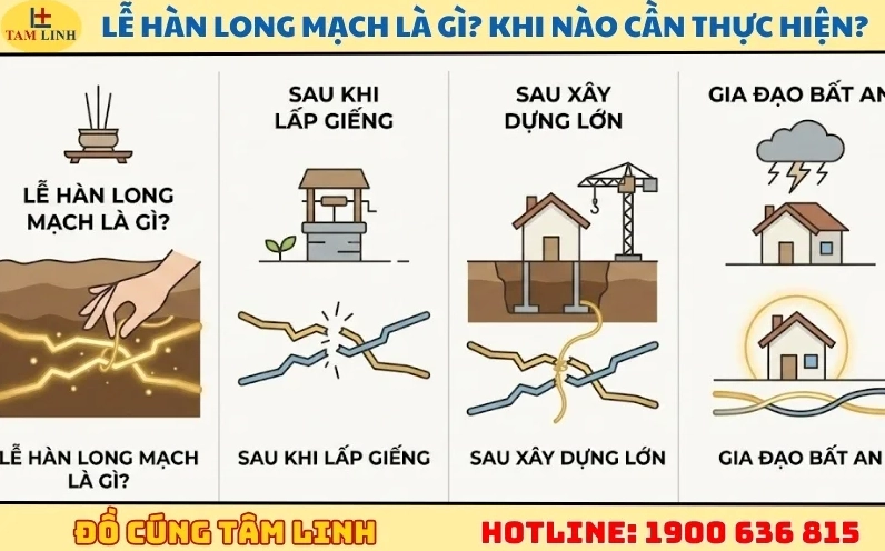 Lễ hàn long mạch là gì và khi nào cần thực hiện