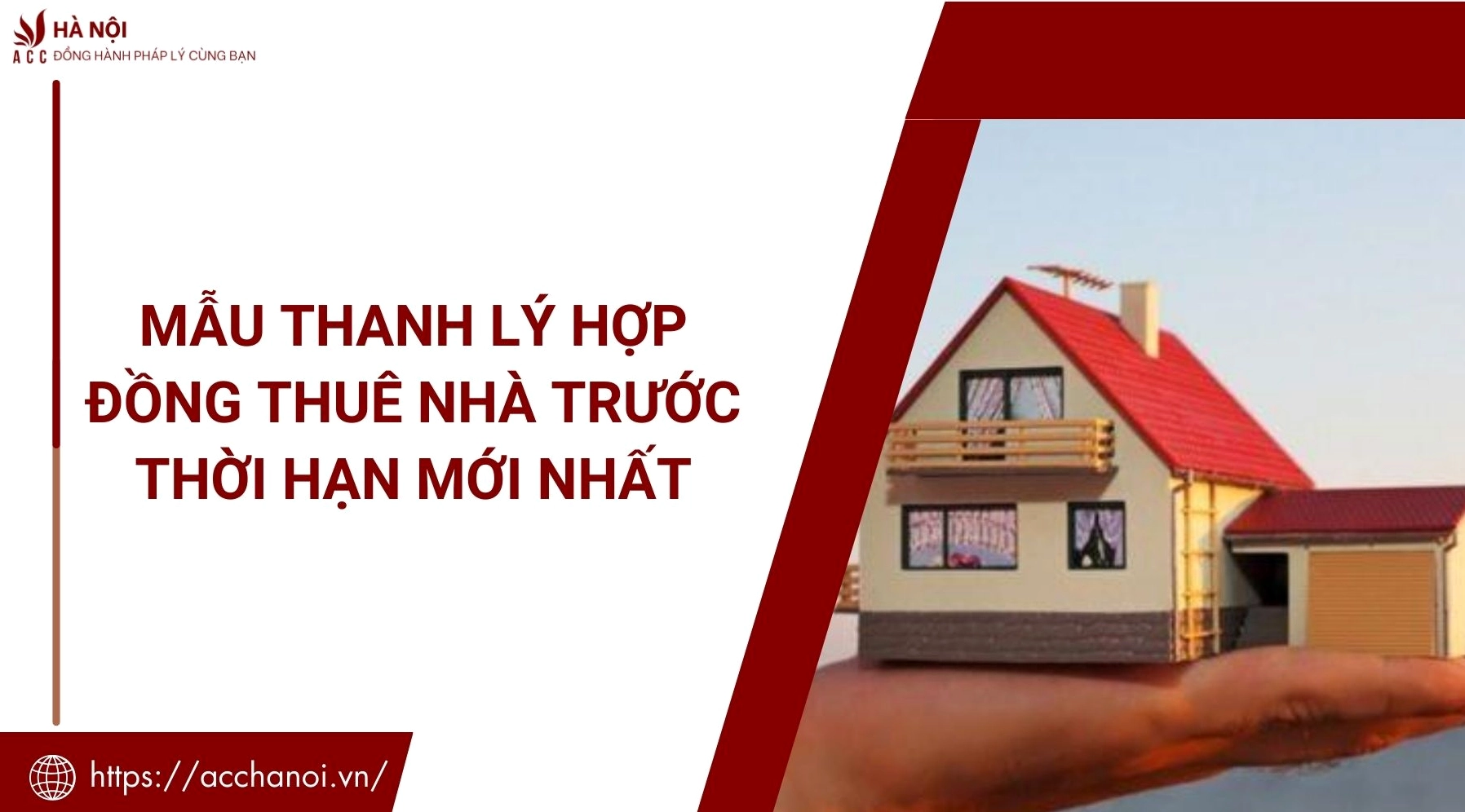 Mẫu thanh lý hợp đồng thuê nhà trước thời hạn mới nhất
