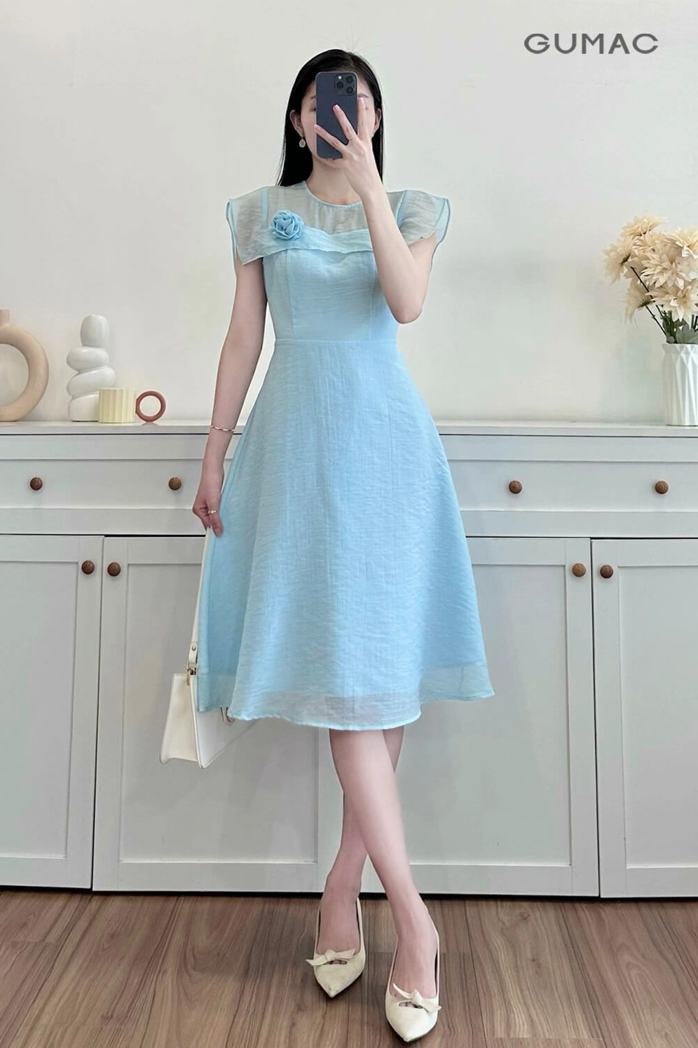 Màu xanh dương hợp mệnh Mộc