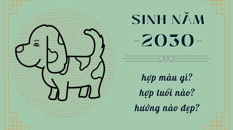 Người sinh năm 2030 là năm con gì?
