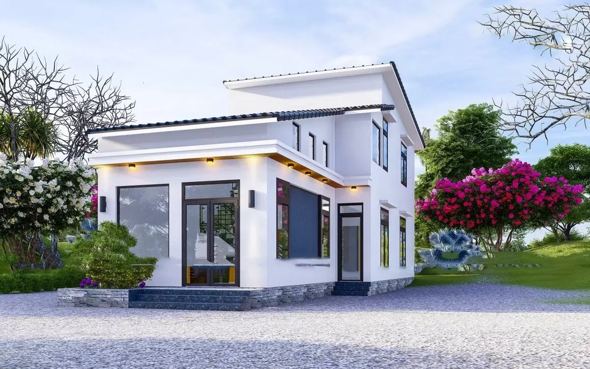 nhà cấp 4 gác lửng trọn gói 200 triệu
