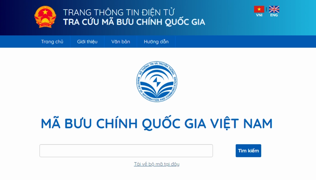 Nhập vào ô tìm kiếm địa chỉ bạn muốn tìm kiếm.