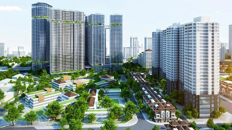 Phối cảnh dự án Kim Văn Kim Lũ
