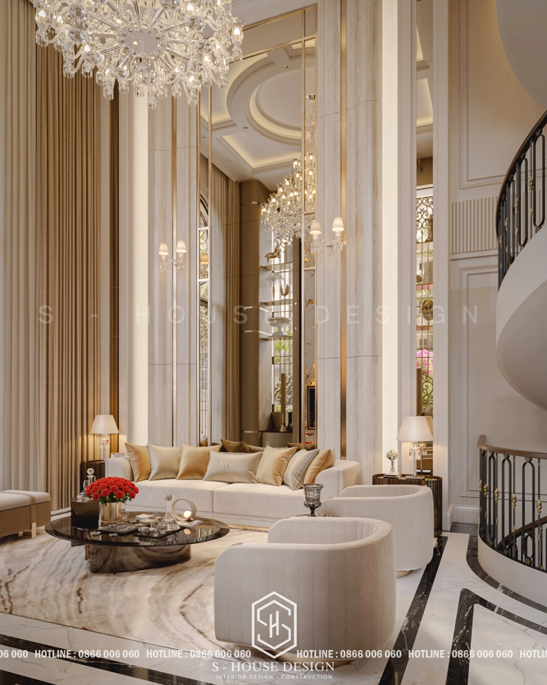 Phong cách Thiết kế Nội thất Luxury Sang Trọng, Đẳng Cấp 2026
