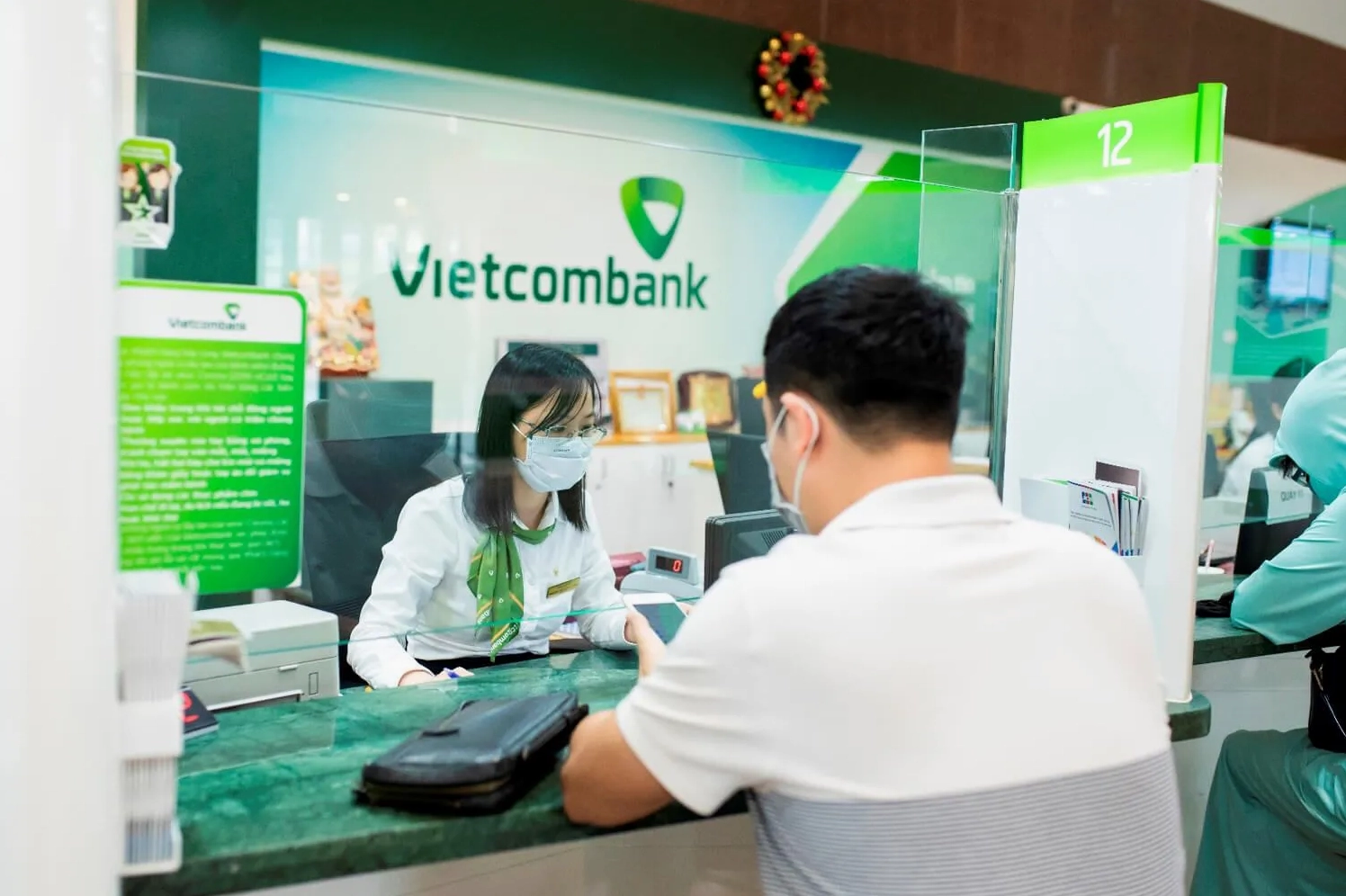 Phòng giao dịch Vietcombank tại TP.HCM
