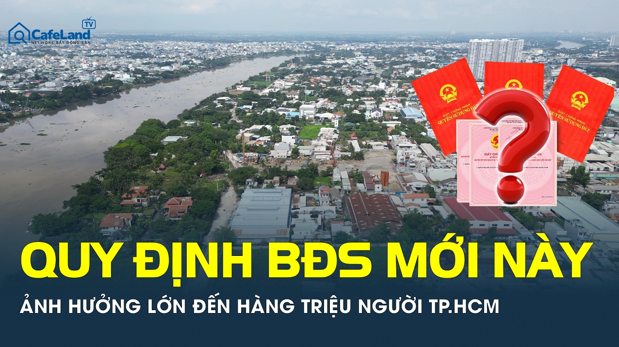 Quy định và hướng dẫn về tách thửa đất tại TP.HCM theo quy hoạch mới