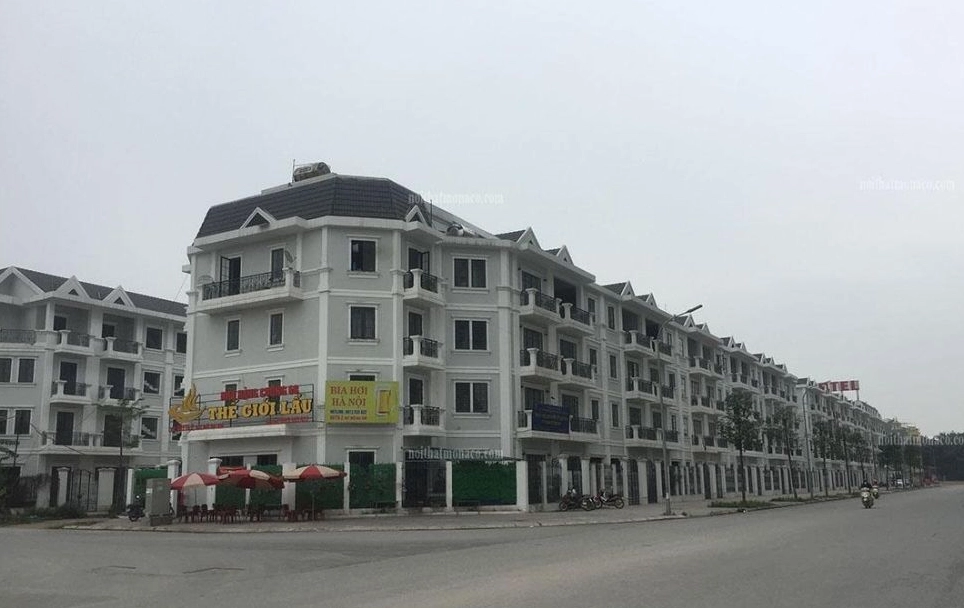 Shophouse khu đô thị Đại Kim Định Công với thiết kế hiện đại