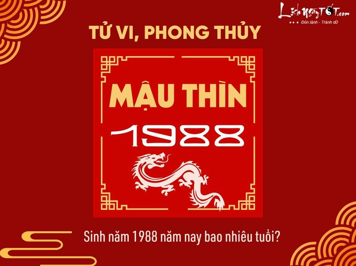 Sinh nam 1988 nam nay bao nhieu tuoi?