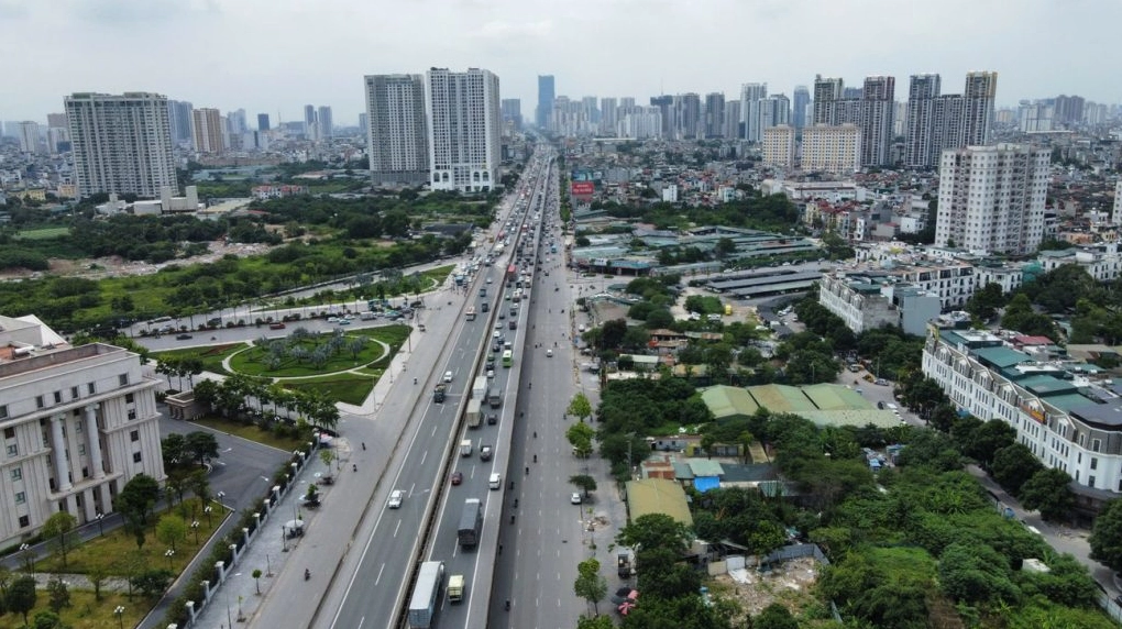 Sơ đồ các tuyến đường chính dẫn vào khu đô thị Đại Kim