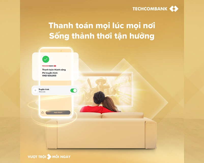 Sử dụng thẻ tín dụng dễ dàng thanh toán mọi lúc mọi nơi.