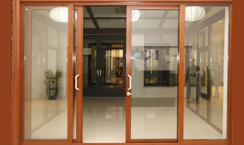 Thiết kế cửa kính 4 cánh hiện đại