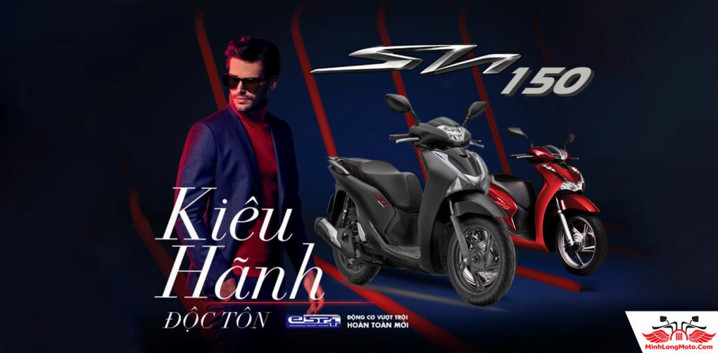 Thiết kế sang trọng của Honda SH 150i nhập khẩu