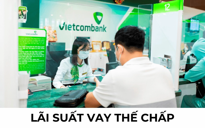 Tính lãi suất vay thế chấp ngắn hạn và dài hạn tại ngân hàng Vietcombank