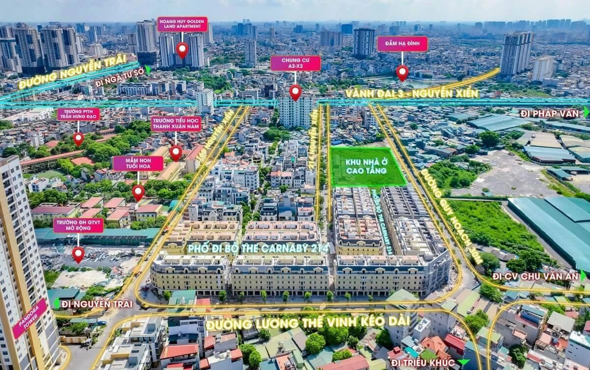 Tổng quan dự án Udic Eco Tower Hạ Đình Nhà ở xã hội Hạ Đình