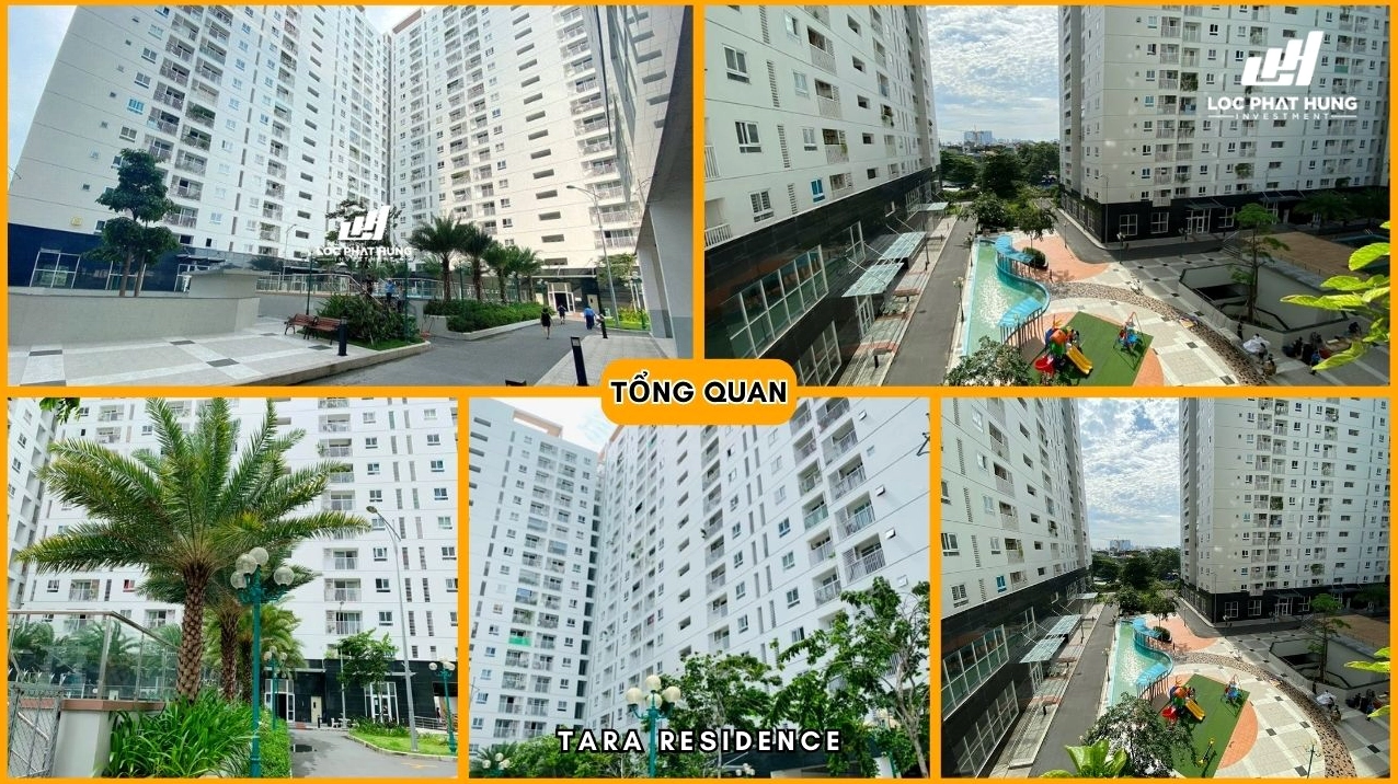 Tổng quan hình ảnh thực tế dự án căn hộ chung cư Tara Residence Quận 8