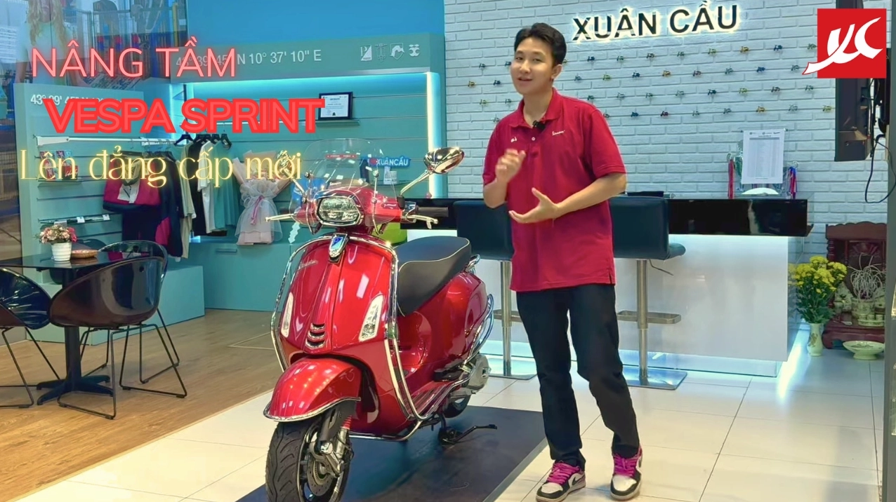 Vespa 125 với đẳng cấp sang trọng