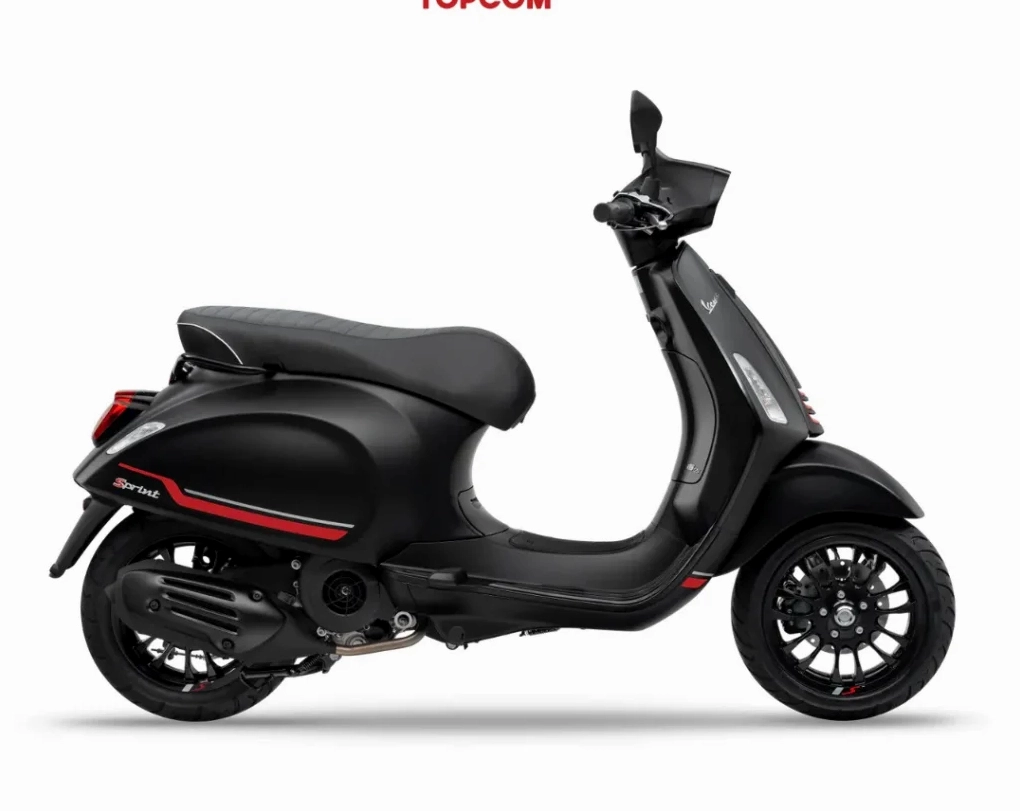 Vespa Sprint S 150 Đen Nhám