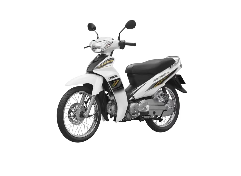 Xe máy Yamaha Sirius 110 màu trắng