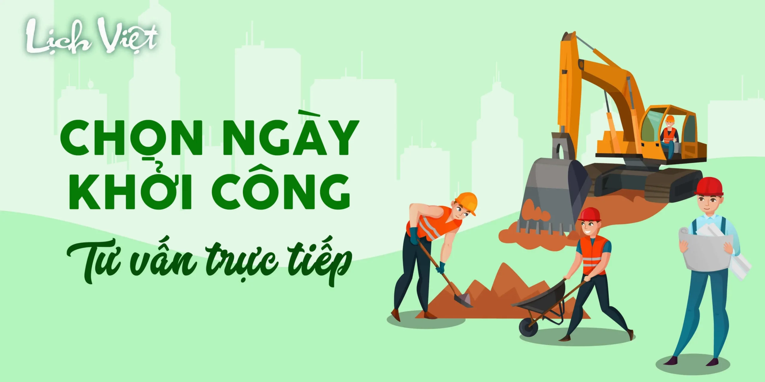 Xem ngày tốt khởi công công trình