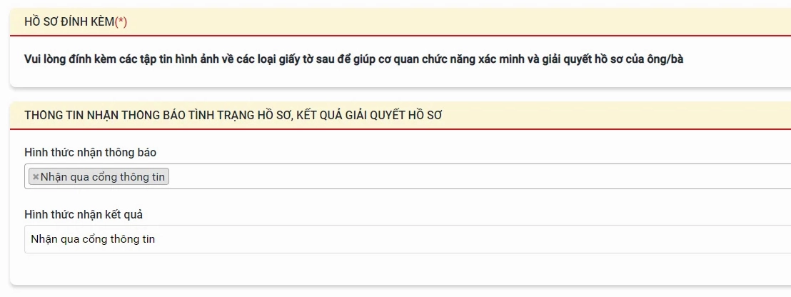 xin giấy xác nhận cư trú cần những gì